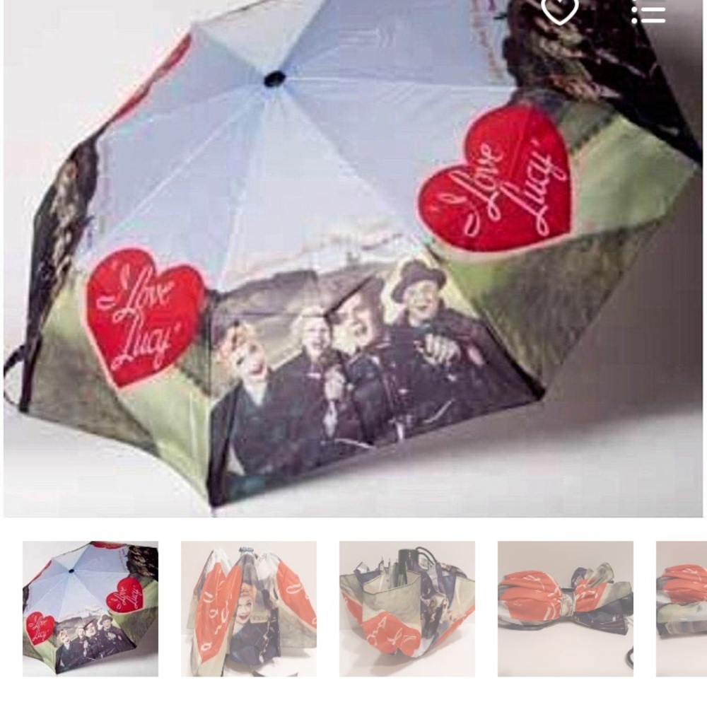 Umbrella “I love Lucy : California here we come”
